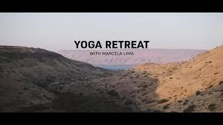 Yoga camping retreat