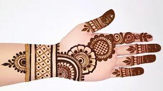 Stylish Simple Mehndi design for hands| Easy Mehandi ka design| Mehandi| Mehndi designs|Henna मेंहदी