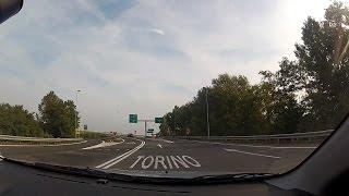 Autostrada A21 in Lombardy (Lombardia), Italy (Italia) – onboard camera