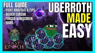 Uber Aberroth Full Guide - Settings and Tricks to make the fight EASY | Last Epoch 1.2