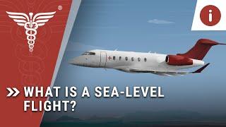 What is a sea-level flight?