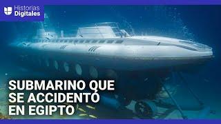 Así es el submarino que se hundió con 45 turistas a bordo