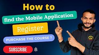 "How to purchase the 12 Class English course? Where can I register and find the mobile application?