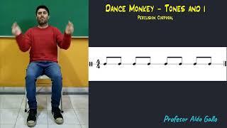 Dance Monkey (percusión corporal) #dancemonkey #tonesandi #percusióncorporal #dancemonkeypercusion