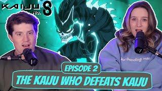 KAFKA DESTROYS A KAIJU! | Kaiju No. 8 Married Reaction | Ep 1x2, "The Kaiju Who Defeats Kaiju”