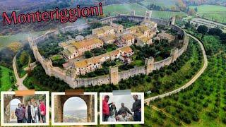 Exploring Monteriggioni - A Medieval Town in Tuscany, Italy