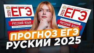 ЭТО БУДЕТ на ЕГЭ по русскому языку 2025 / ПРОГНОЗ, что ждать и как сдать на МАКСИМУМ?