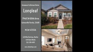 Home for Sale in Gainesville Florida's Longleaf neighborhood