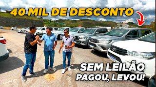 MELHOR LUGAR PRA COMPRAR CARRO BARATO: ATÉ 40 MIL DE DESCONTO