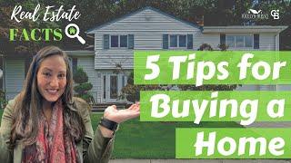 5 Tips for Buying a Home