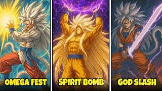 TOP 10 Non-Cannon Techniques Used by Goku/Next Jen Comics||