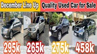 December Line Up Quality Used Car for sale