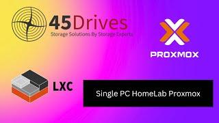 Single Server HomeLab Using Proxmox (Proxmox Hypervisor and NAS)