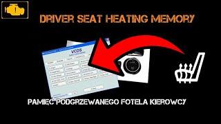 VCDS Driver Seat Heating Memory