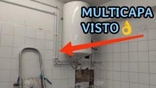 LA MEJOR INSTALACIÓN DE MULTICAPA VISTO. #elfontaneroencasa #multicapa #polibutileno #soldar