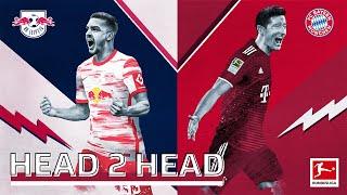 Bundesliga | André Silva vs Robert Lewandowski | Centre forwards Head 2 Head