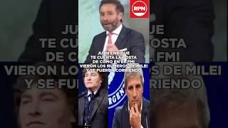 JUAN ENRIQUE TE CUENTA LA POSTA DE COMO EN EL FMI VIERON LOS NÚMEROS DE MILEI Y SALIERON CORRIENDO