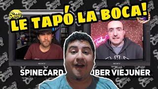 @TuberViejuner  destrozó a @SpineCard hablando de repros y colección de videojuegos