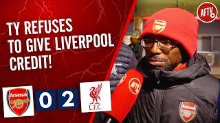 Arsenal 0-2 Liverpool | TY Refuses To Give Liverpool Credit!