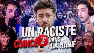 FRONTIERE s'incruste dans la MANIF contre l'EXTREME-DROITE ?!