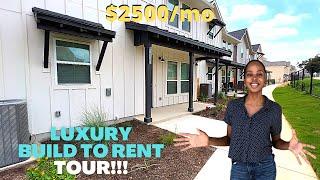 Brand New LUXURY Build-To-Rent Tour in NW San Antonio, TX!