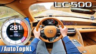 Lexus LC500 5.0 V8 TOP SPEED on AUTOBAHN [NO SPEED LIMIT] by AutoTopNL