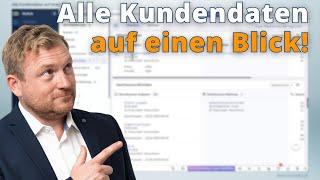 Alle Kundendaten auf einen Blick mit Zoho CRM