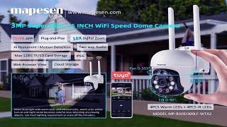Mapesen 5.0MP HD Network Smart IR Metal Bullet Camera  | MAPESEN AI CAMERA