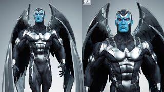 New Xmen Archangel statue fully revealed available at Sideshow Collectibles