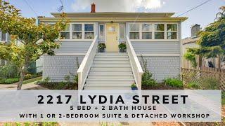 Virtual Open House (Unnarrated) – 2217 Lydia St – Fernwood / Victoria, BC