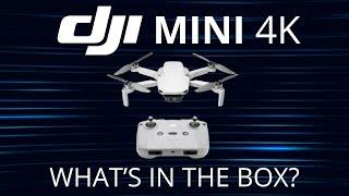 DJI MINI 4K - WHAT'S IN THE BOX?