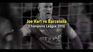 Joe Hart's Epic Save Spree vs Barcelona 2015: UCL Goalkeeping Masterclass! 