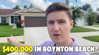 Boynton Beach Florida Homes For Sale In The $400K Price Range [FULL VLOG TOUR]