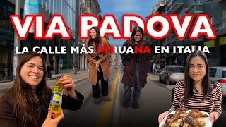 Así es el barrio más peruano en Italia 