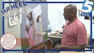 Asheville artist uses strong women in his life to encourage others through art