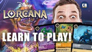 Learn To Play Disney LORCANA With Designer Ryan Miller! Full Gameplay Reveal!