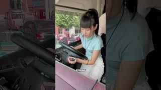 cleanest girl truck driver #short #cleanest #girl #truck #driver #facts