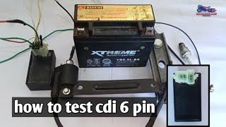 invention how to test cdi motorcycle