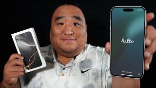 ASMR | iPhone 16 Pro MAX Unboxing + First Reaction