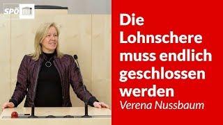 Die Lohnschere muss endlich geschlossen werden - Verena Nussbaum