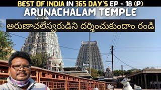 Arunachalam temple full tour in telugu | Tiruvannamalai | Arunachalam temple information | Tamilnadu