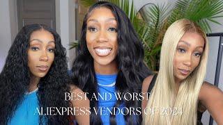 BEST AND WORST ALIEXPRESS HAIR VENDORS OF 2024 BUNDLES, WIGS, 613 HAIR, AND MORE