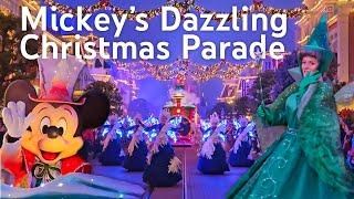 [4K] Mickey’s Dazzling Christmas Parade 2024 - Disneyland Paris