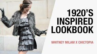 1920's Inspired Fashion Lookbook - Holiday Party Outfits | Whitney Milam x Chictopia