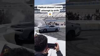 Hellcat Crashes Trying to Drift #dashcam #carcrash #crash #car #hellcat #dodge