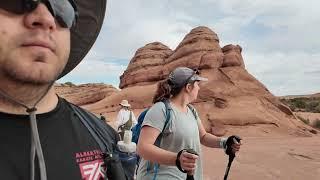 Delicate Arch Hike Arches NP May 2024