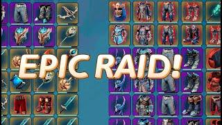 |Frostborn| EPIC OFFLINE RAID/BEST LOOT EVER ??? 