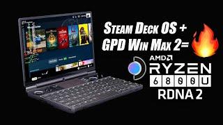 GPD Win Max 2 + Steam Deck OS Hands-On, Now This Is An Amazingly Fast Linux Hand-Held