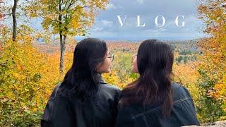 VLOG 秋天的尾巴 GOING ON A TRIP TO WATCH MAPLE LEAVES