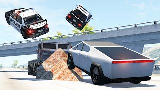 Police Car Chases #29 - BeamNG DRIVE | SmashChan